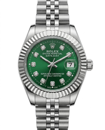 ساعت مچی زنانه رولکس ROLEX صفحه نگینی و کلاسیک