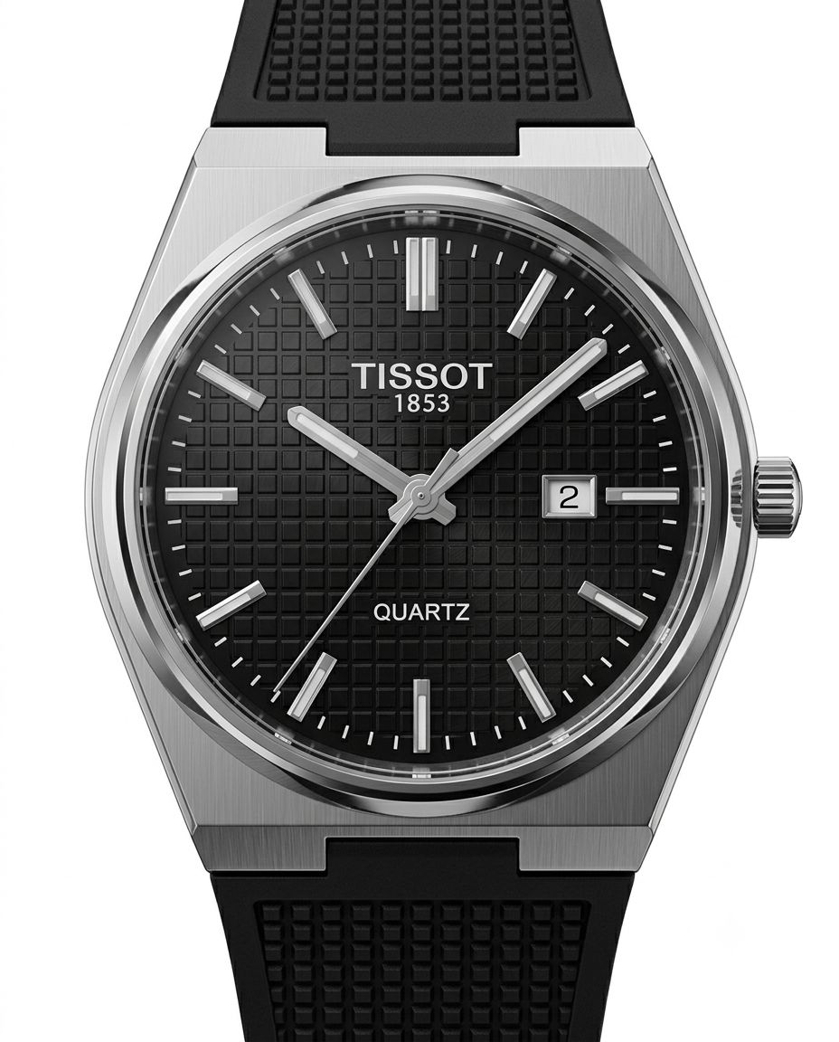 ساعت مچی مردانه تیسوت TISSOT بند سیلیکونی خاص