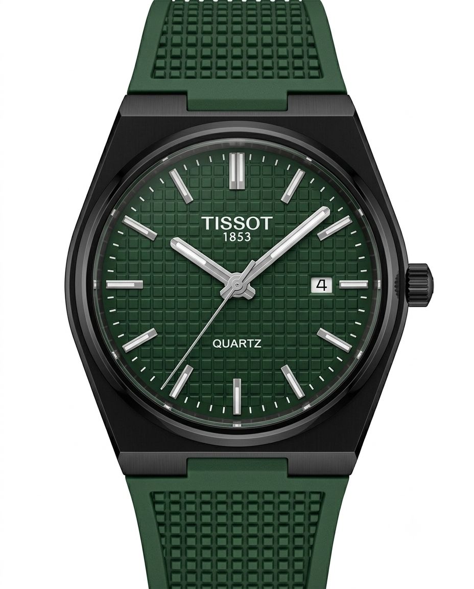 ساعت مچی مردانه تیسوت TISSOT بند سیلیکونی خاص