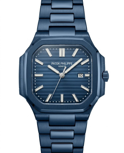 ساعت مچی مردانه پتک فیلیپ PATEK PHILIPPE بند کربنی خاص و کلاسیک