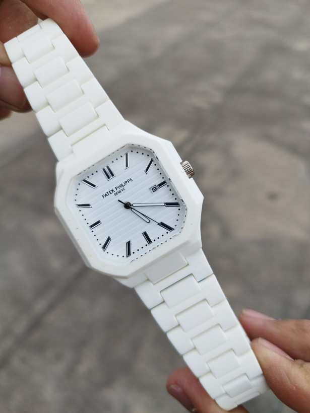 ساعت مچی مردانه پتک فیلیپ PATEK PHILIPPE بند کربنی خاص و کلاسیک