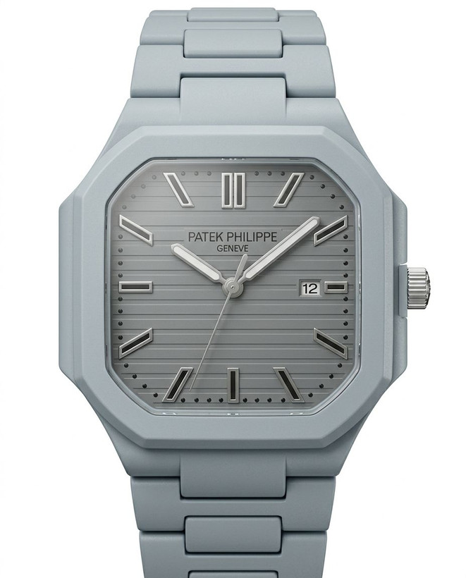 ساعت مچی مردانه پتک فیلیپ PATEK PHILIPPE بند کربنی خاص و کلاسیک