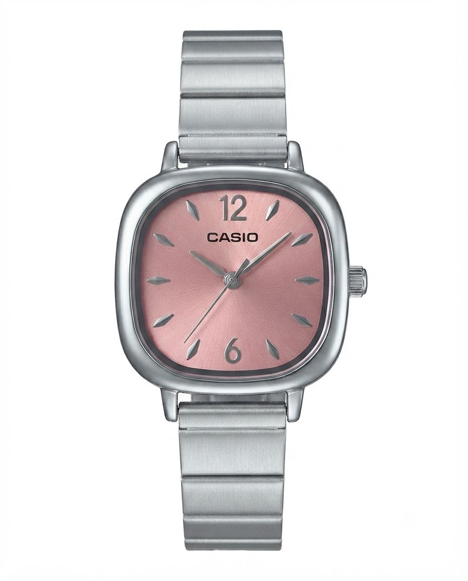 ساعت مچی زنانه کاسیو CASIO کرکره ای مربعی