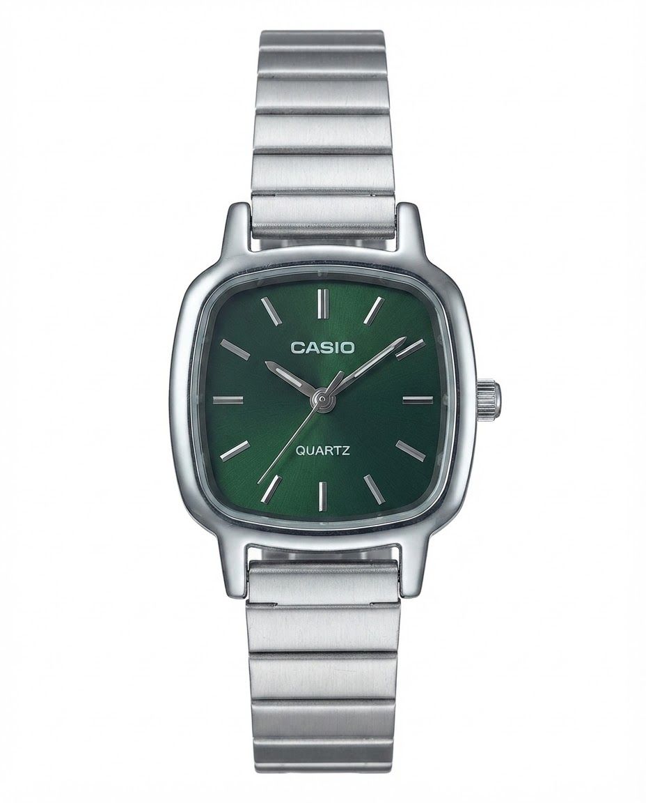 ساعت مچی زنانه کاسیو CASIO کرکره ای مربعی