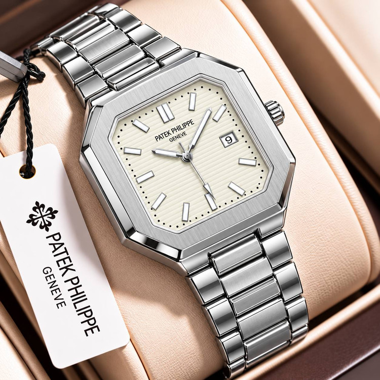 ساعت مچی مردانه پتک فیلیپ PATEK PHILIPPE مربعی شیک