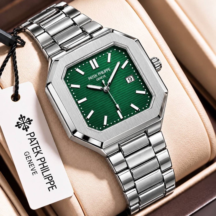 ساعت مچی مردانه پتک فیلیپ PATEK PHILIPPE مربعی شیک